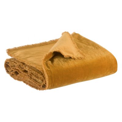 Édredon uni Fara Safran 85 x 200