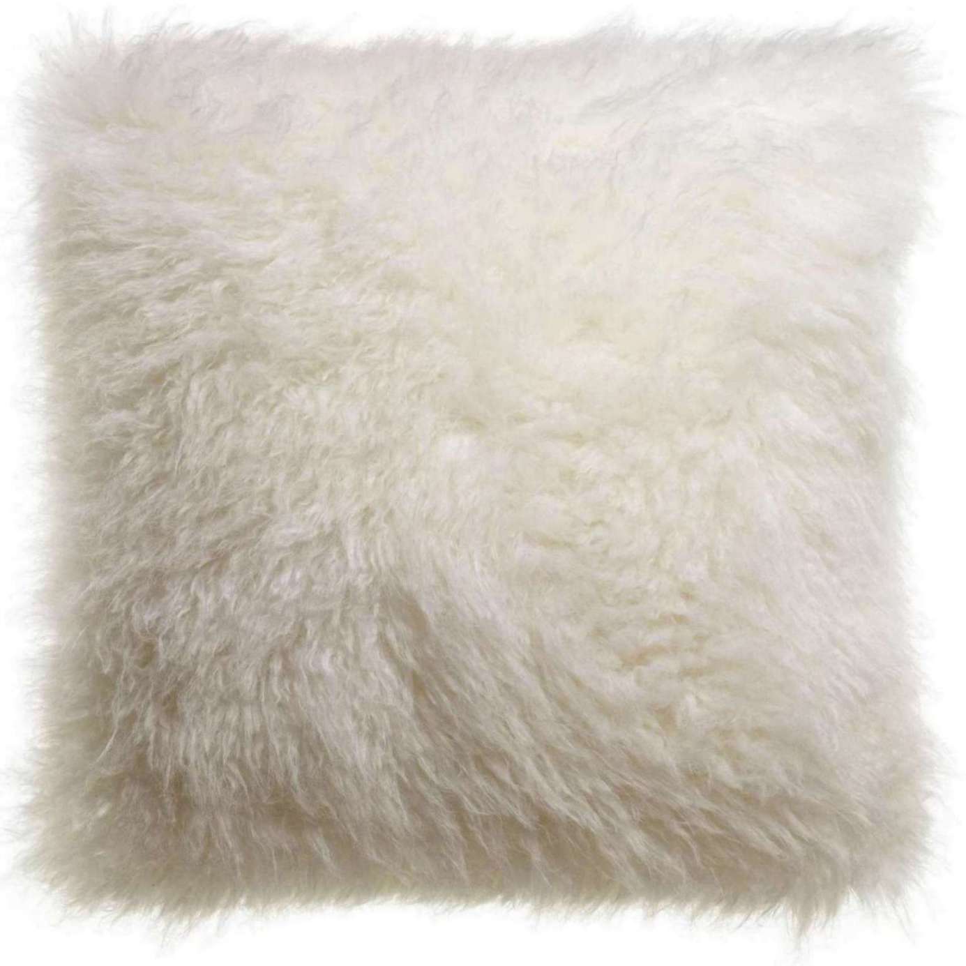 Bétani coussin uni Neige 45 x 45