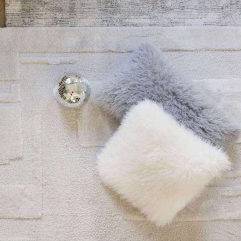 Bétani coussin uni Ardoise 40 x 65