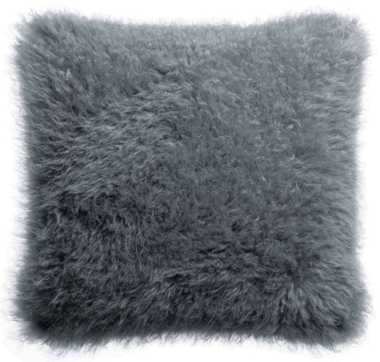 Bétani coussin uni Ardoise 45 x 45