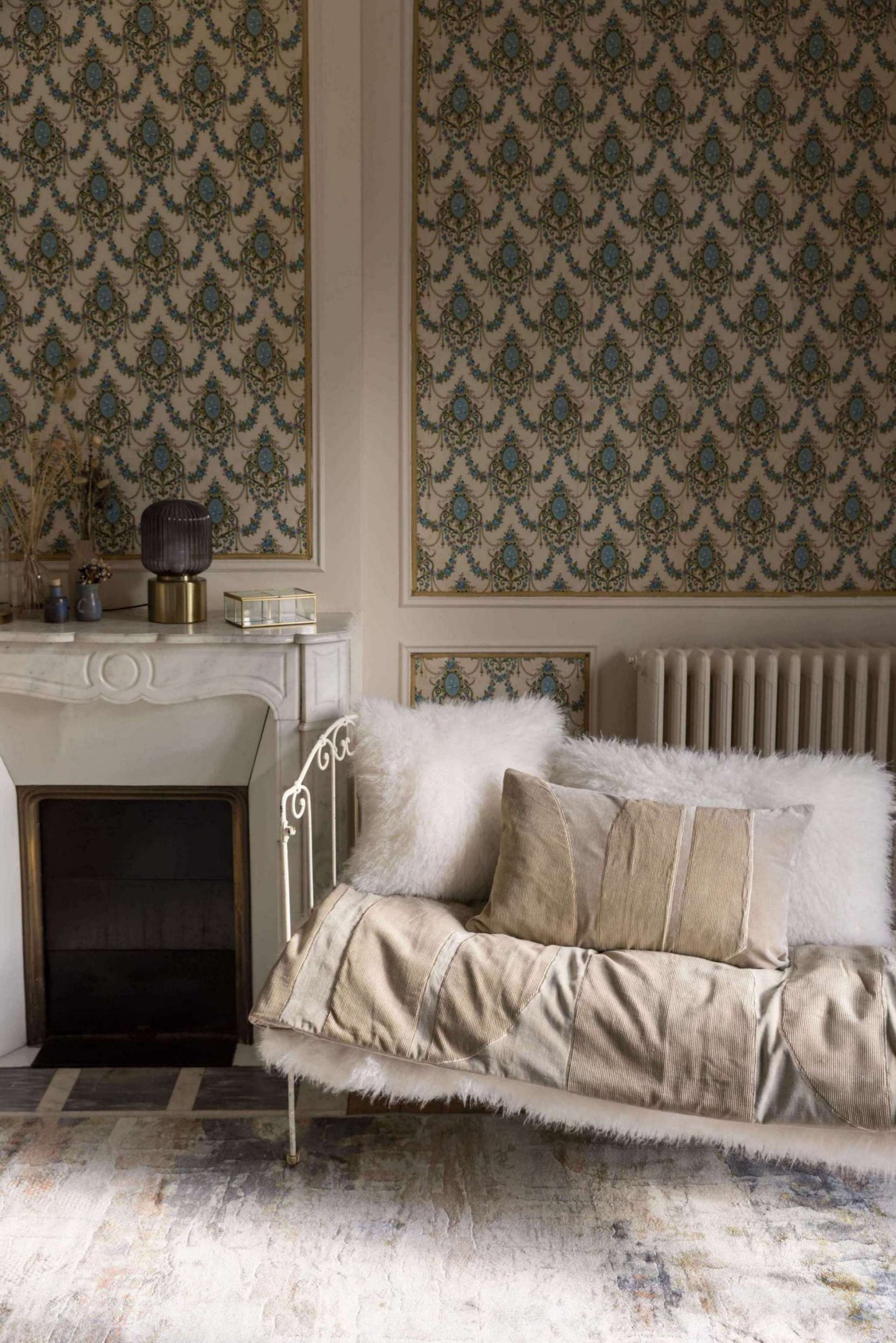 Edredon Fara côtelé Lin 85 x 200