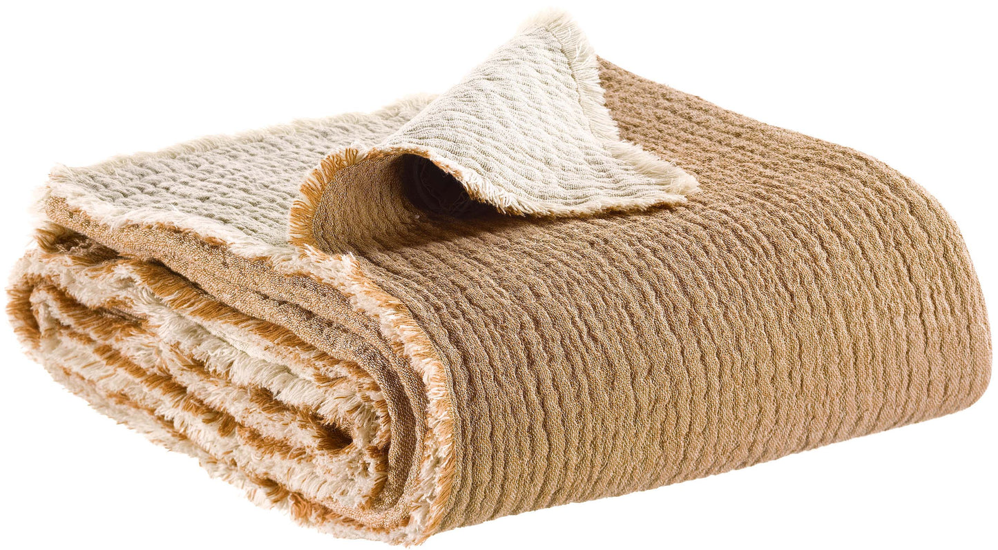 Plaid Emilio Cuivre 130 x 200