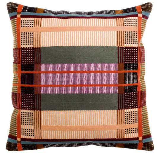 Coussin brodé Kaël Multico 45 x 45