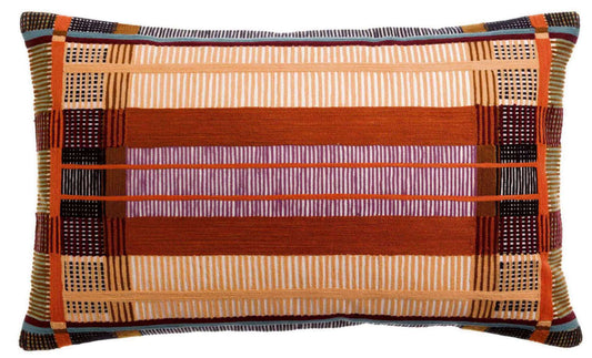 Coussin brodé Kaël Multico 40 x 65