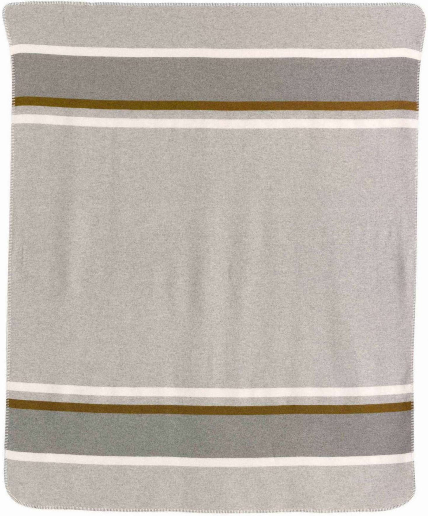 Plaid jacquard recyclé Gioia Perle 140 x 185