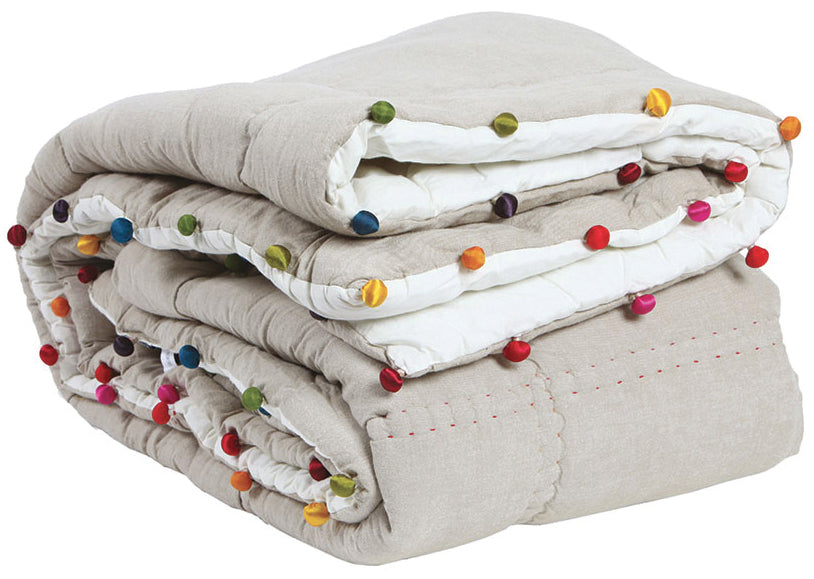 Edredon uni Gastounet Multico 160 X 160