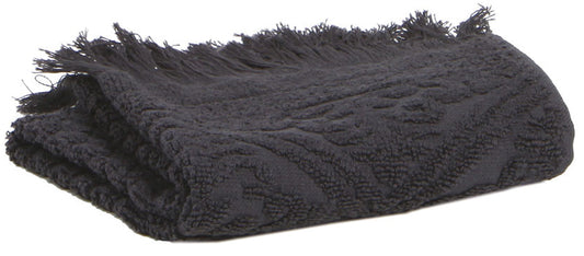 Serviette Zoé Carbone 50 X 100