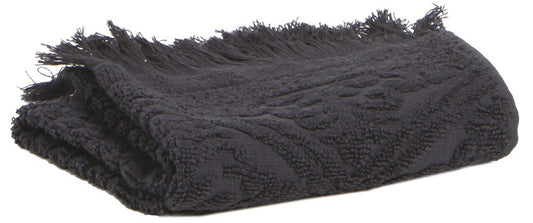 Drap de bain Zoé Carbone 100 X 180
