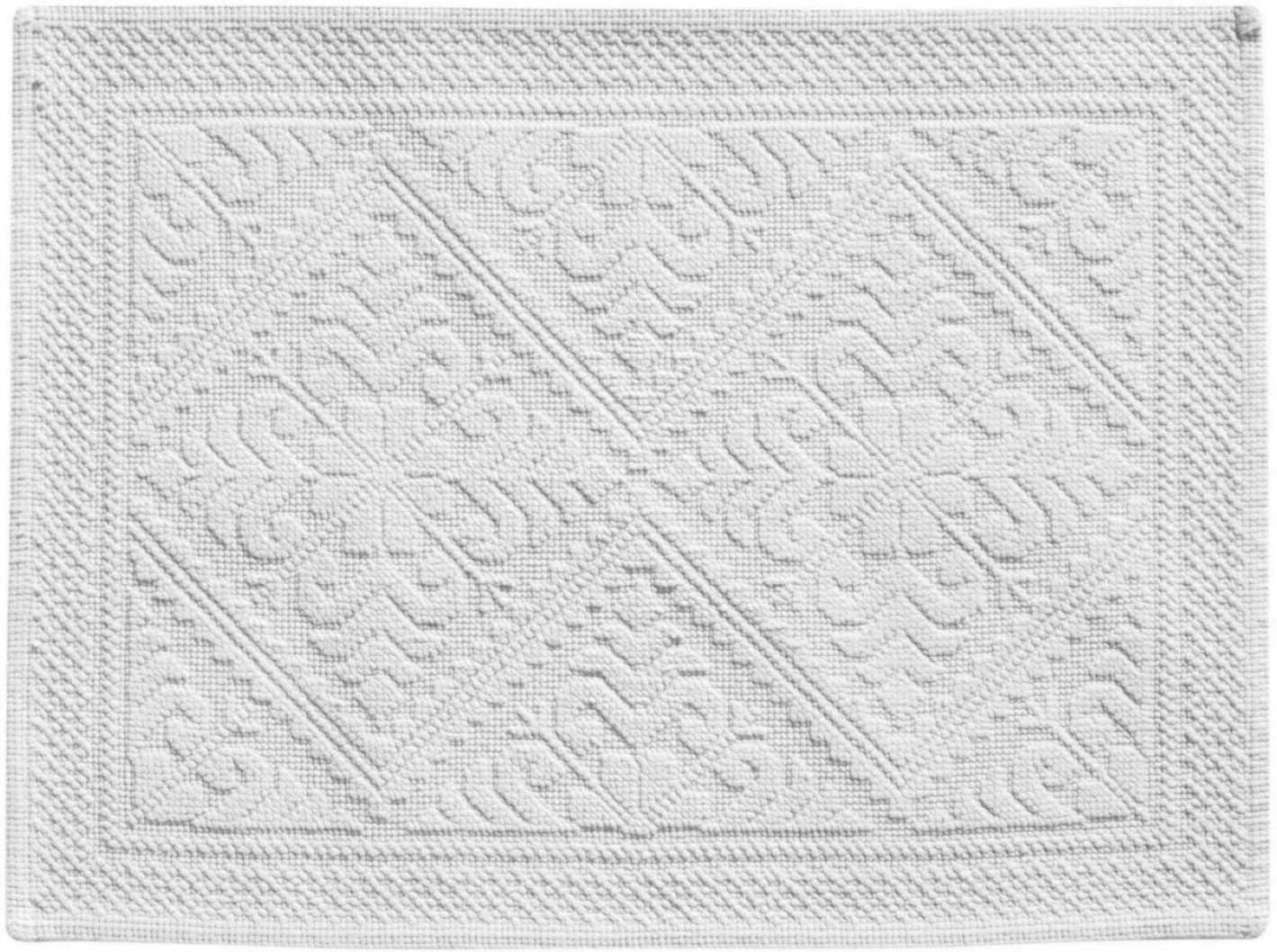 Tapis de bain Enzo Neige 54 X 110