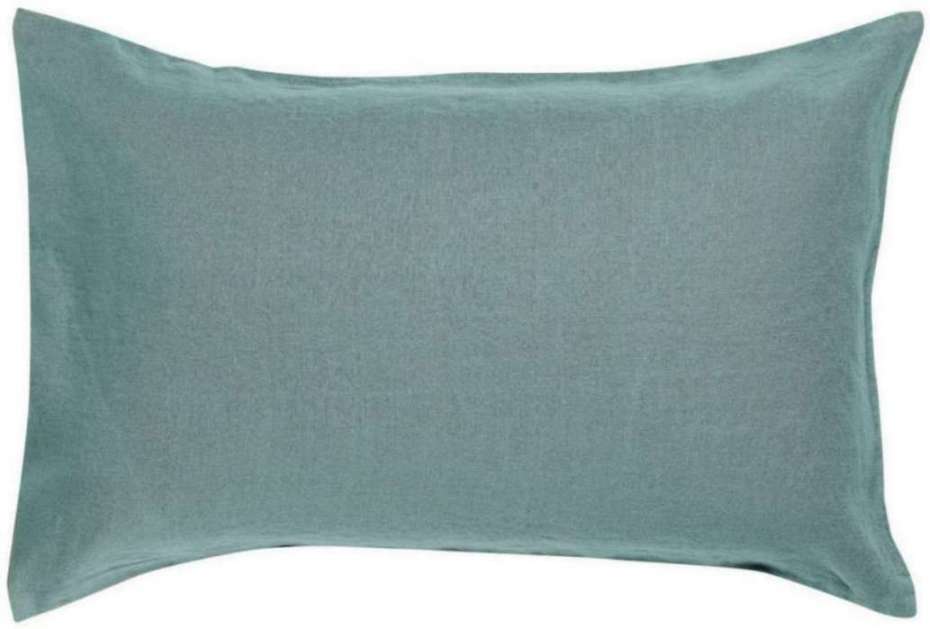 Taie d'oreiller Zeff Vert de gris 50 X 75
