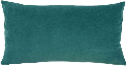 Coussin uni Elise Vert de gris 30 X 50