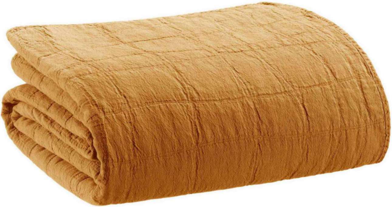 Plaid recyclé Titou Havane 140 x 200