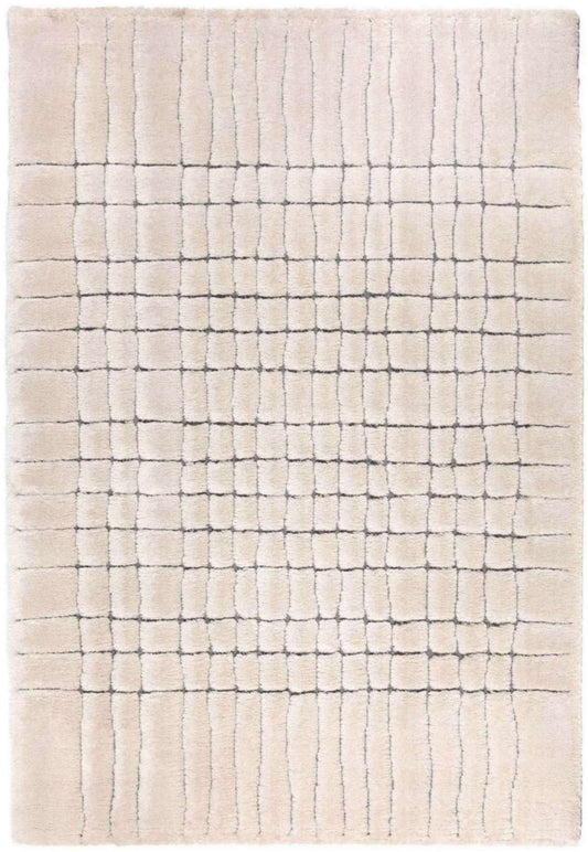 Tapis recyclé Antonio Neige 160 x 230 x 2