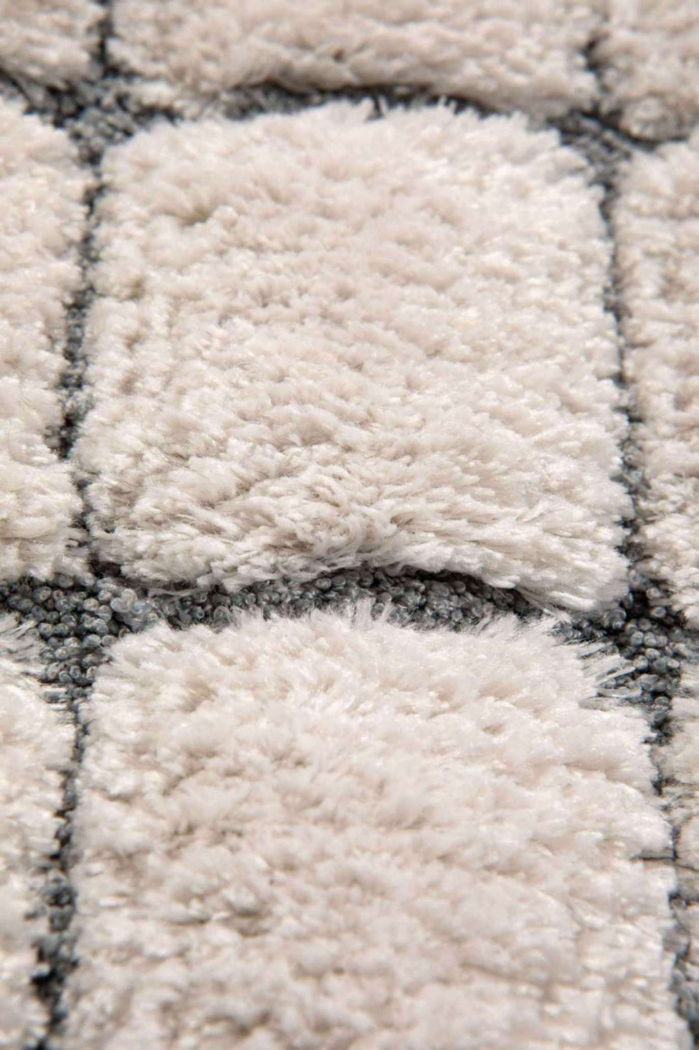 Tapis recyclé Antonio Neige 160 x 230 x 2