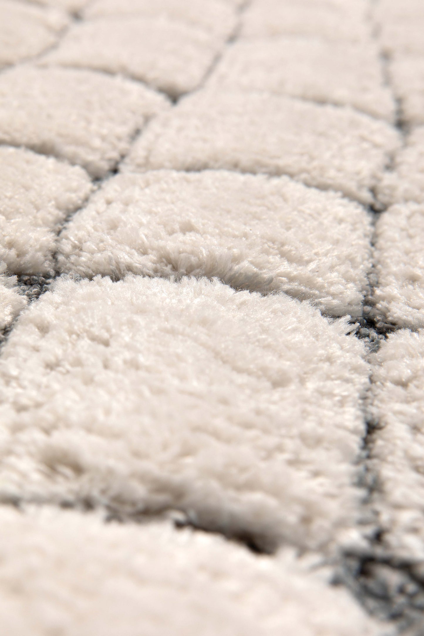 Tapis recyclé Antonio Neige 160 x 230 x 2