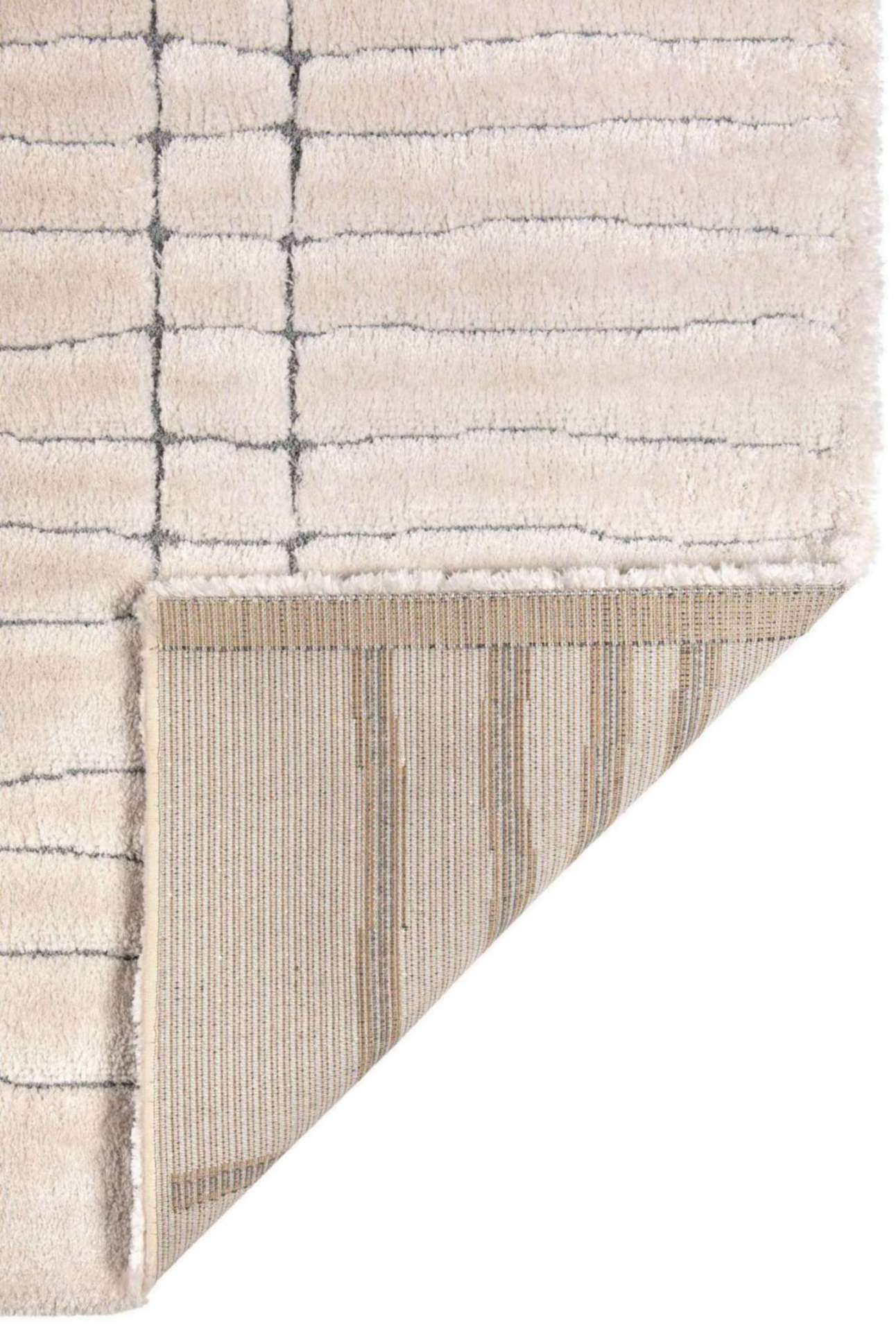 Tapis recyclé Antonio Neige 160 x 230 x 2