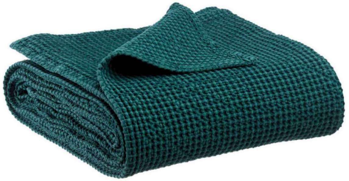 Plaid Maia Pétrole 140 x 200