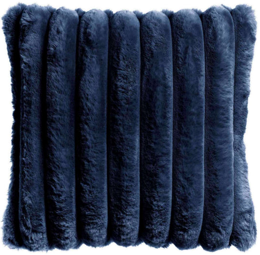 Alice coussin uni Marine 45 x 45