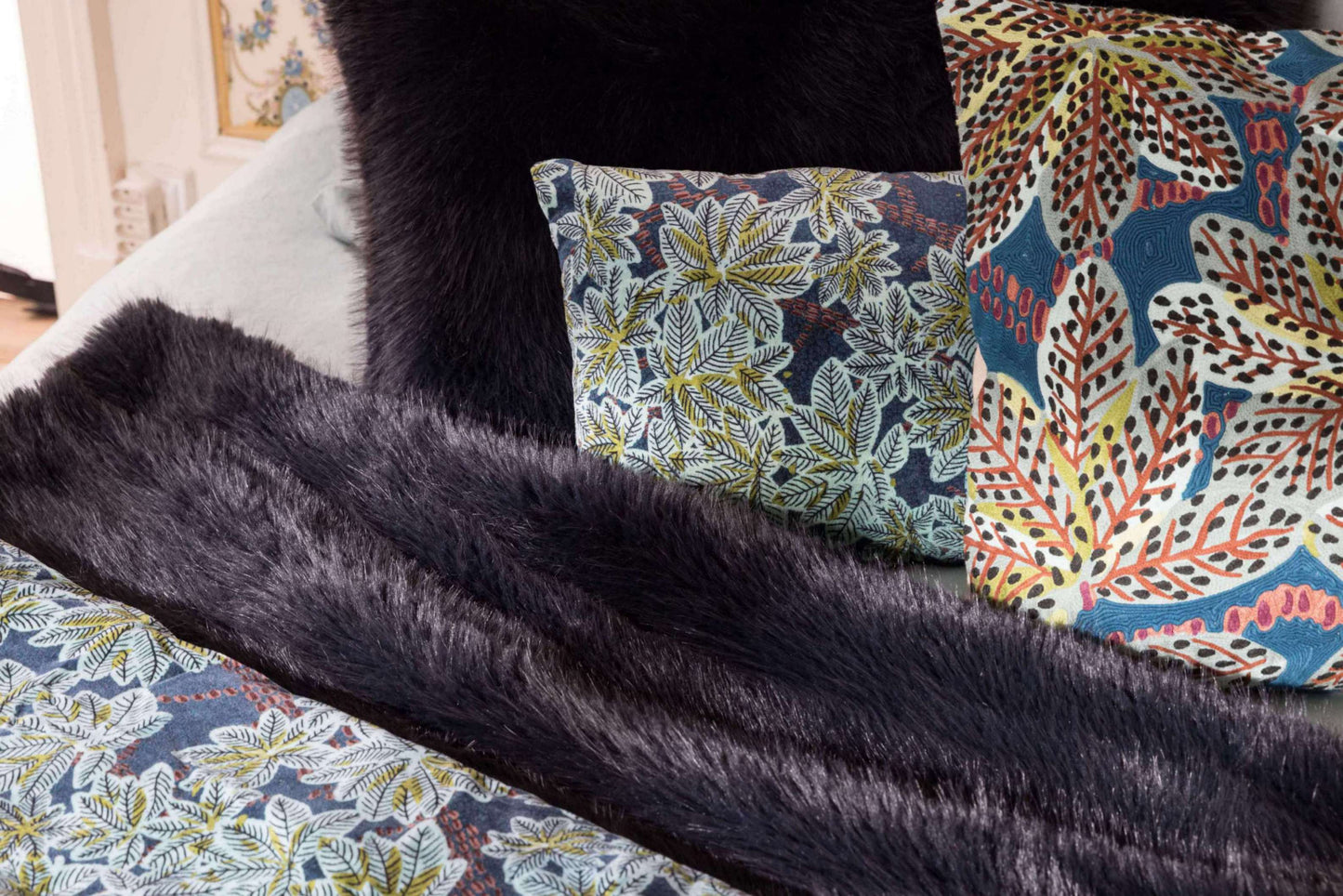 Edredon uni Nolan Caviar 85 x 200