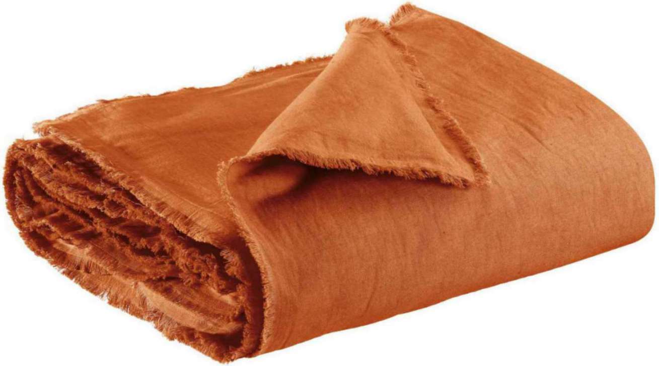 Édredon uni Laly Cuivre 85 x 200