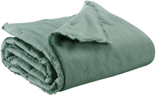 Plaid Laly Prusse 135 x 200