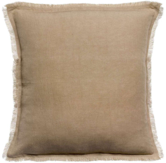 Coussin uni Laly Galet 45 X 45