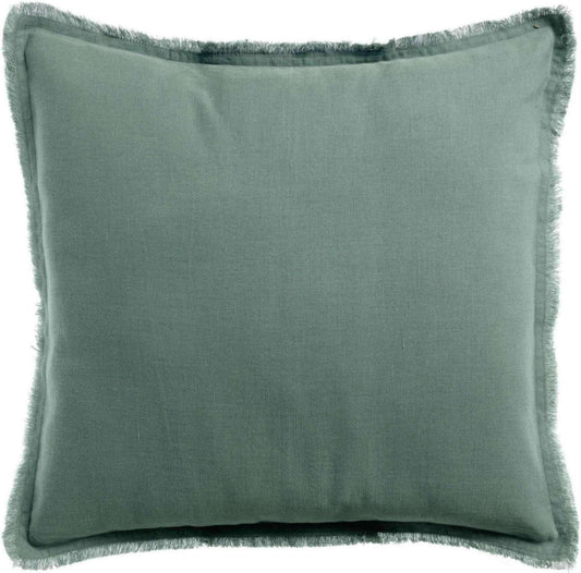 Coussin uni Laly Prusse 45 x 45