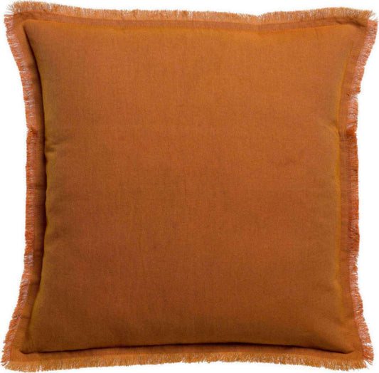 Coussin uni Laly Cuivre 45 x 45