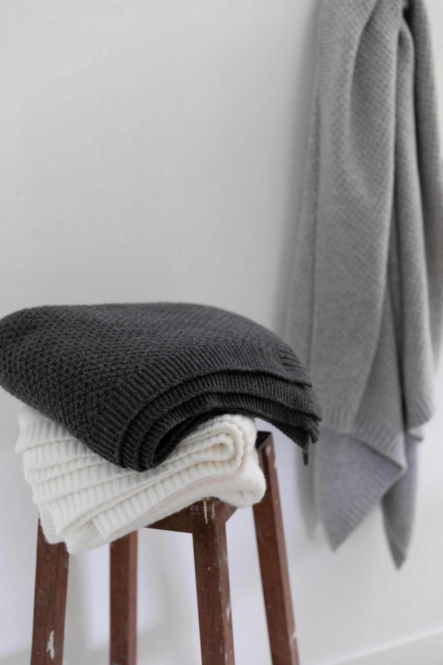 Plaid tricoté Danilo Carbone 130 X 160