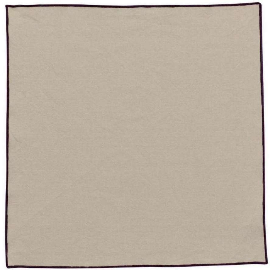 Serviette de table Grace Ficelle 40 X 40