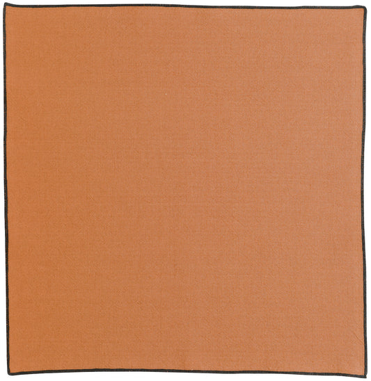 Serviette de table Grace Caramel 40 x 40