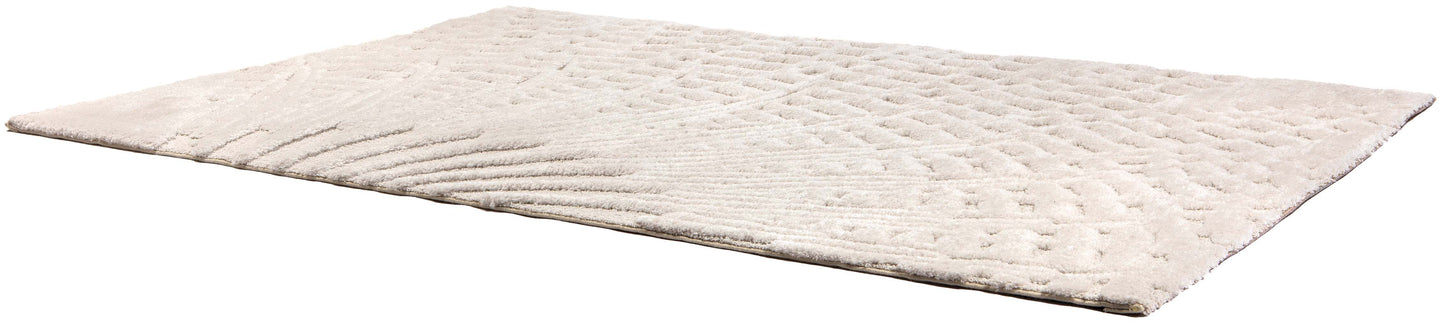 Tapis recyclé Ewan Ivoire 200 x 290 x 2