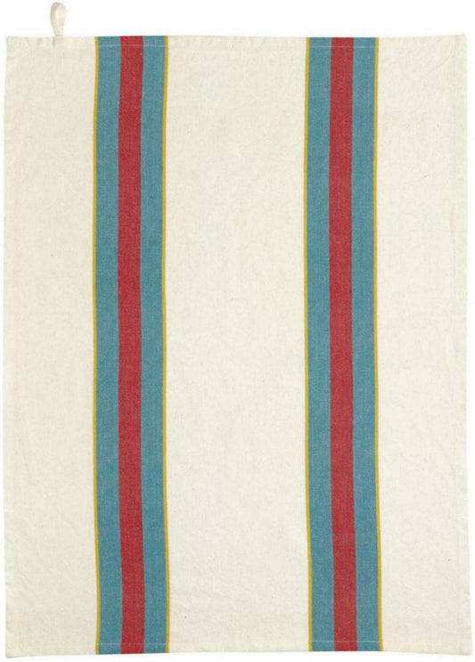 Torchon Yuna Bleu/naturel 50 x 70