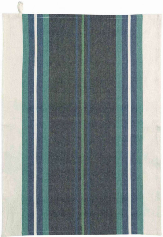 Torchon Yuna Marine/naturel 50 x 70