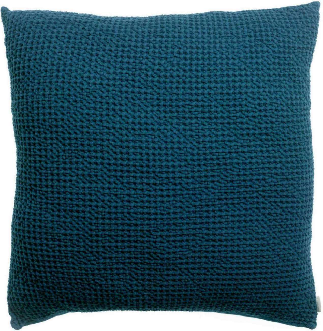 Coussin uni Maia Indigo 45 x 45