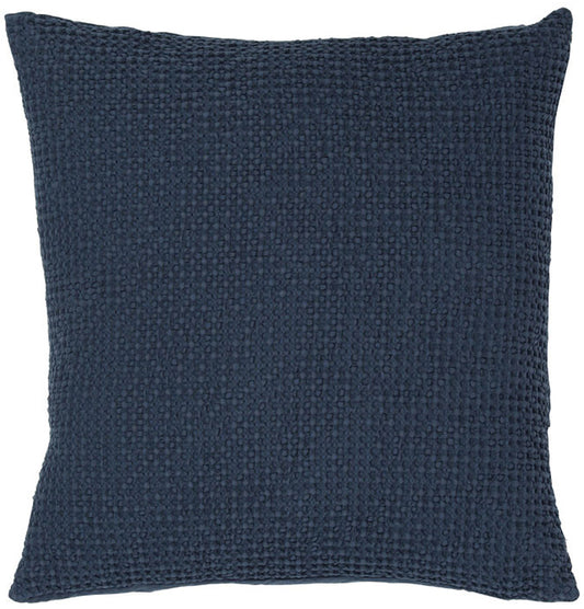 Coussin uni Maia Navy 45 x 45