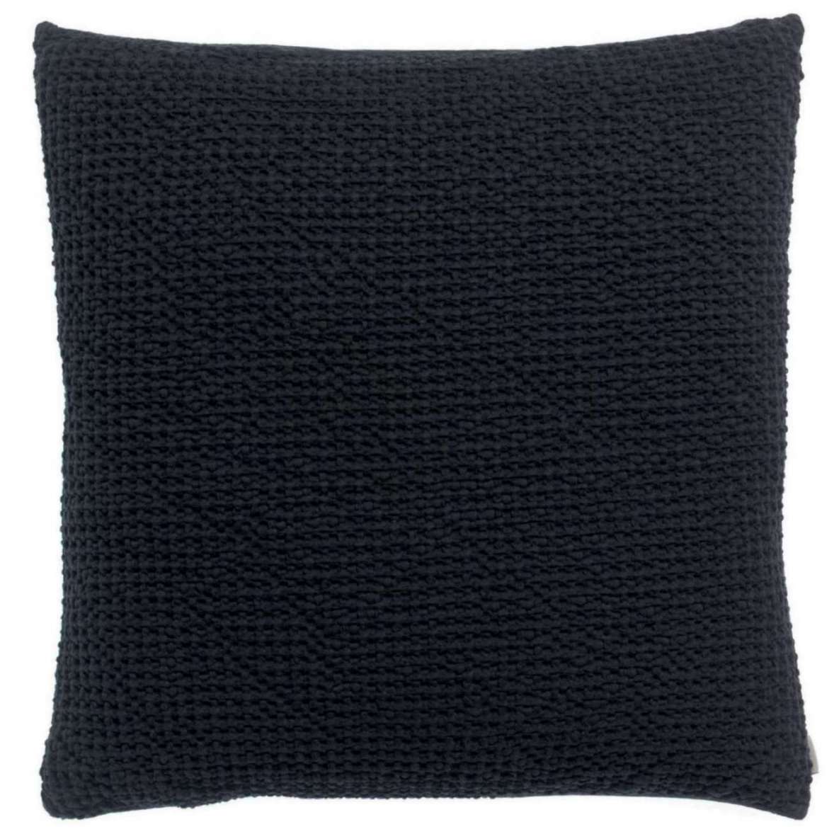 Coussin uni Maia Caviar 45 x 45