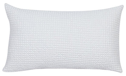 Coussin uni Maia Craie 30 x 50
