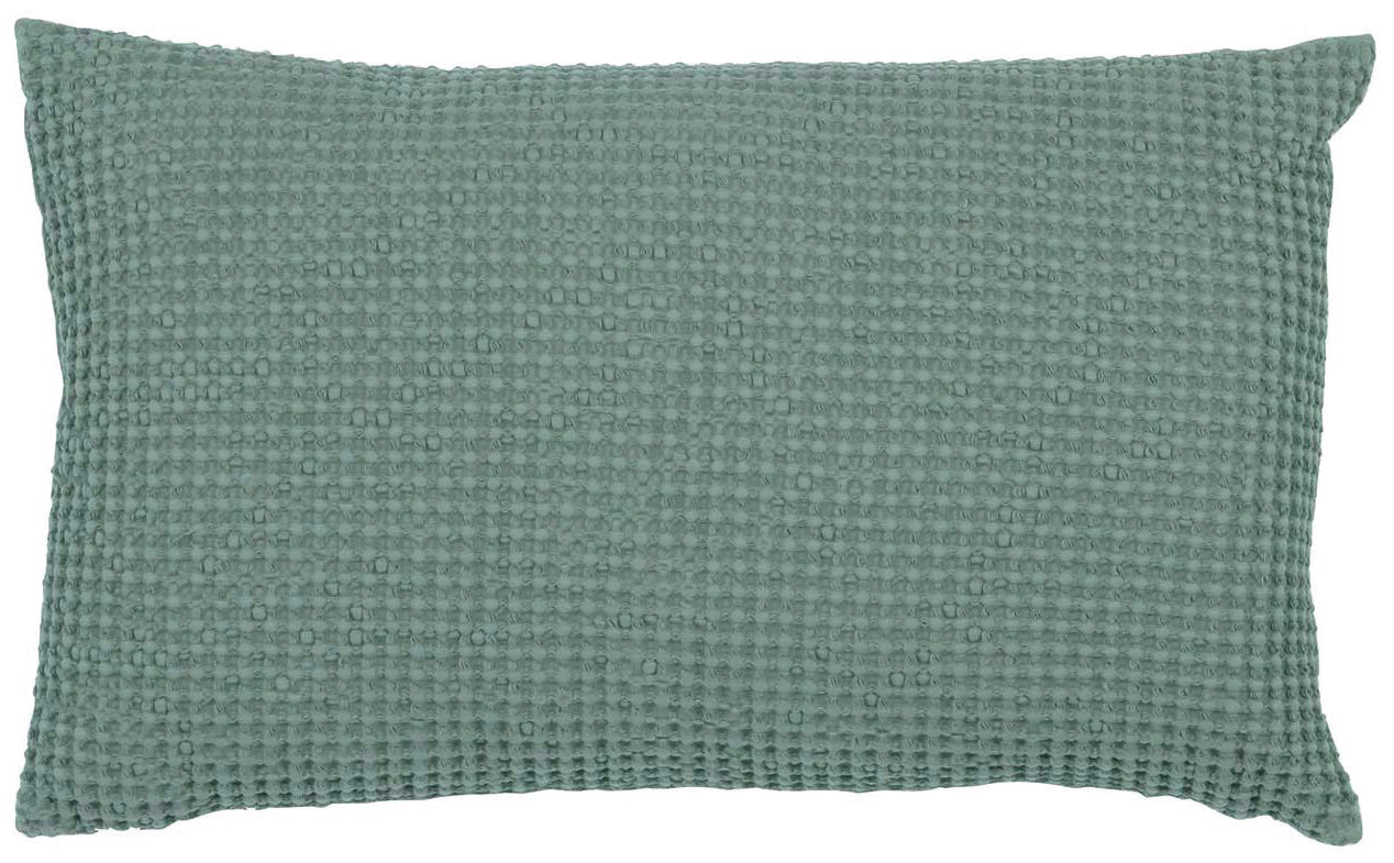 Coussin uni Maia Vert de gris 30 x 50