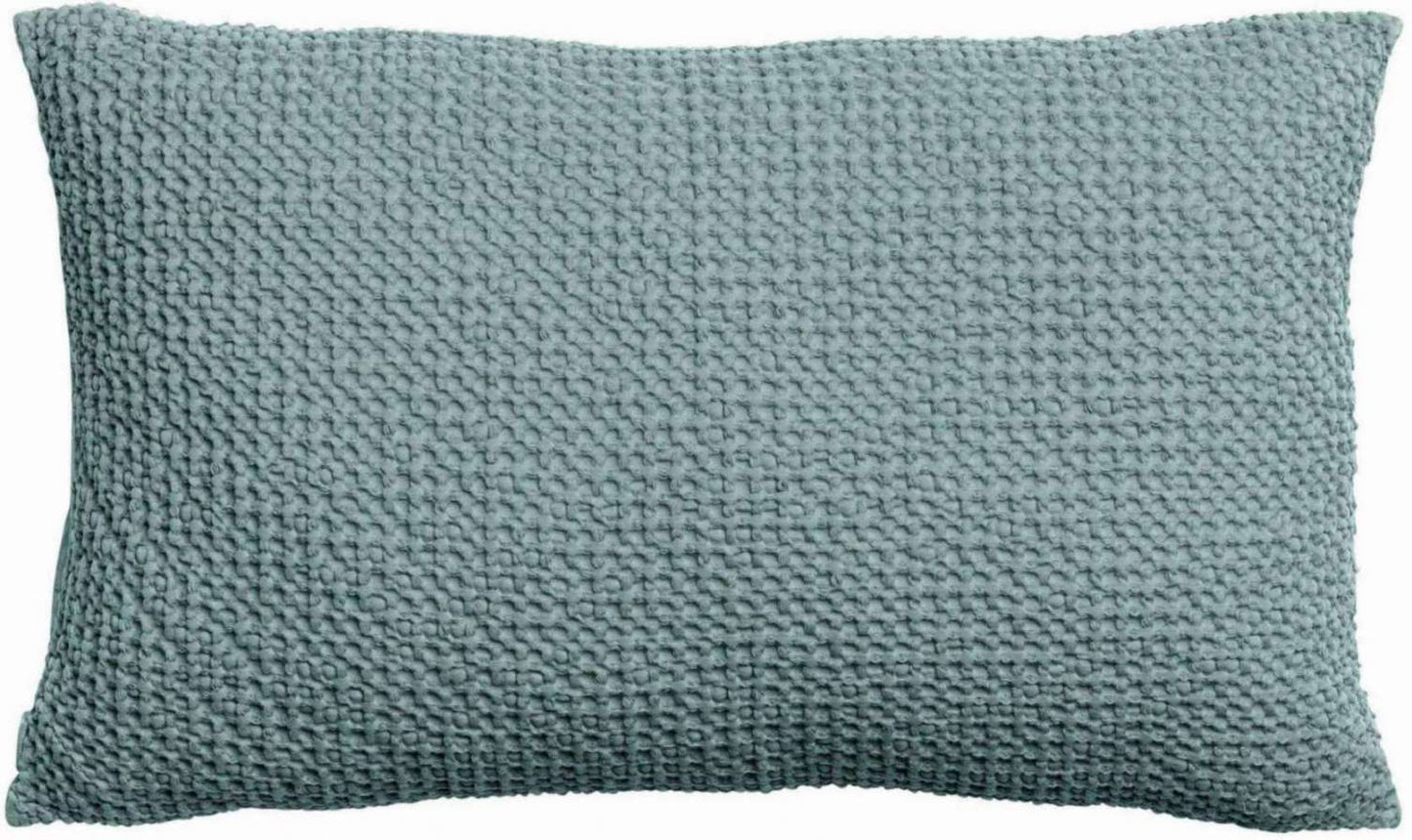 Coussin uni Maia Plomb 30 x 50