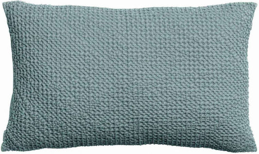 Coussin uni Maia Plomb 30 x 50