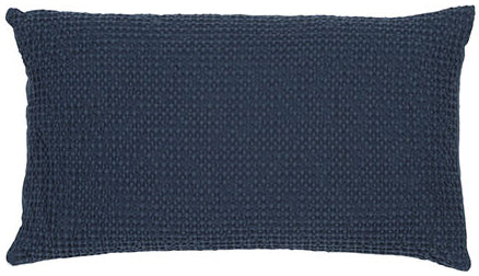 Coussin uni Maia Navy 30 x 50