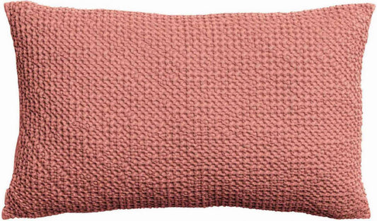 Coussin uni Maia Terracotta 30 x 50