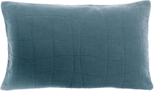 Coussin recyclé Titou Acier 30 x 50