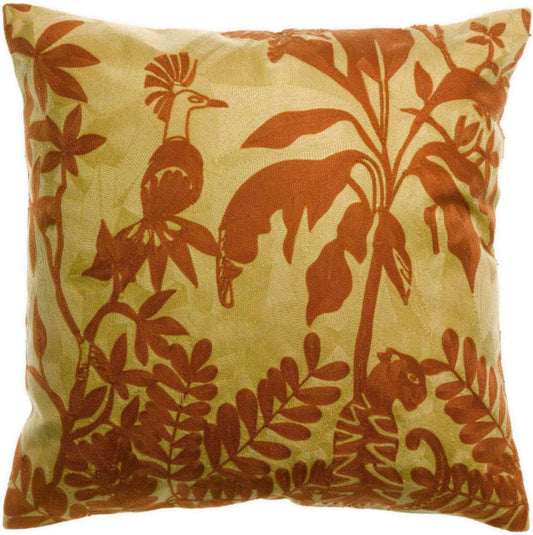 Coussin brodé Raki Gold 45 x 45