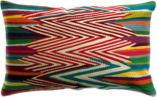 Coussin brodé Zuma Multico 30 x 50