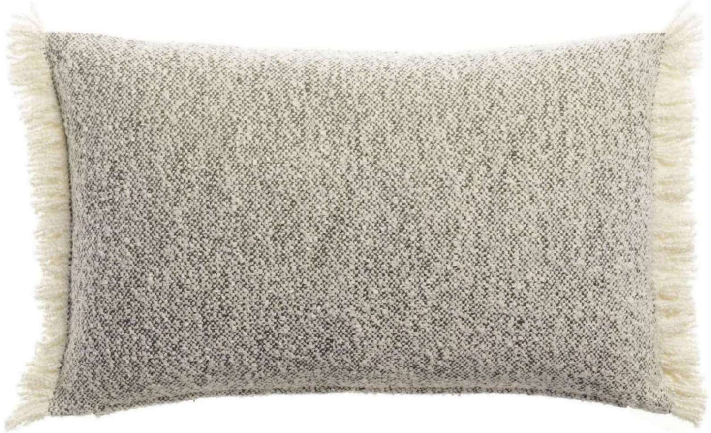 Coussin chiné Jane Olive 30 x 50