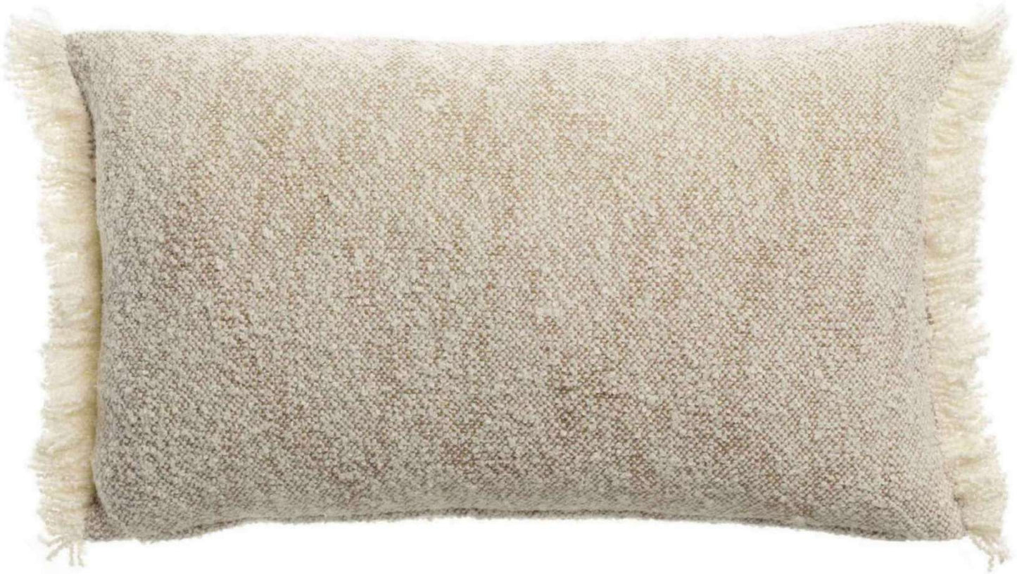 Coussin chiné Jane Cacao 30 x 50