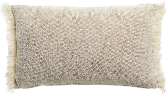 Coussin chiné Jane Cacao 30 x 50