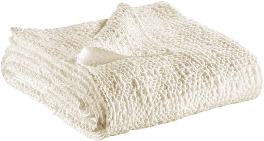 Jeté de lit Tana Craie 280 x 260